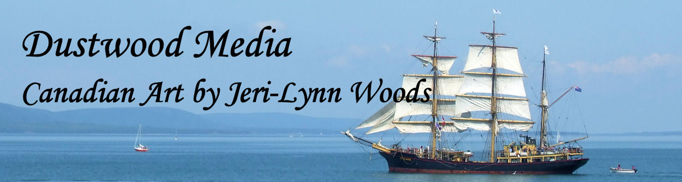 Dustwood Media website header.